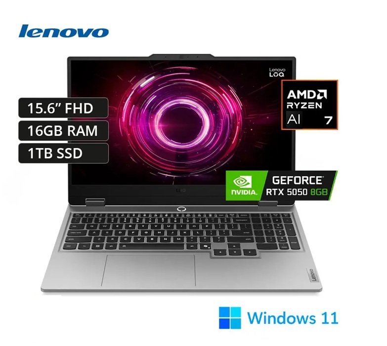 Lenovo LOQ 15 · Ryzen 7